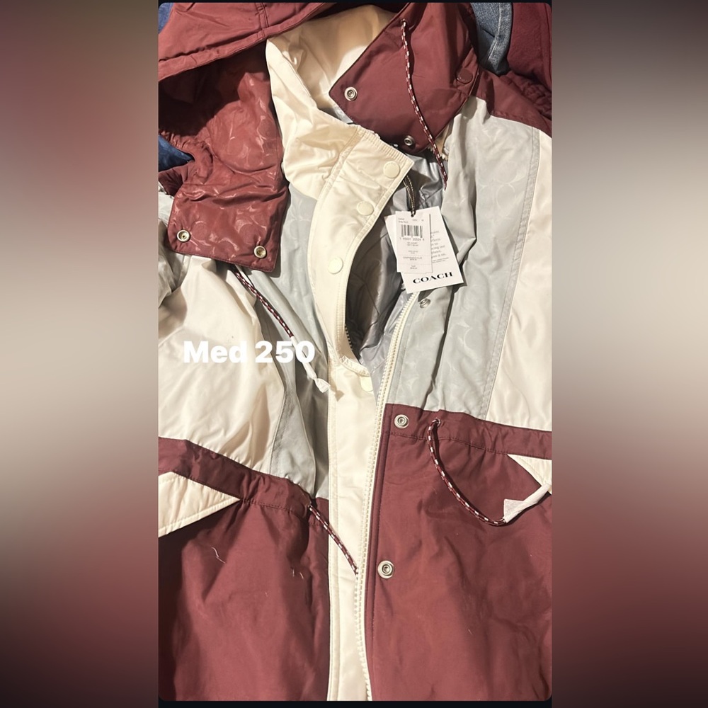 Coach jacket brand new